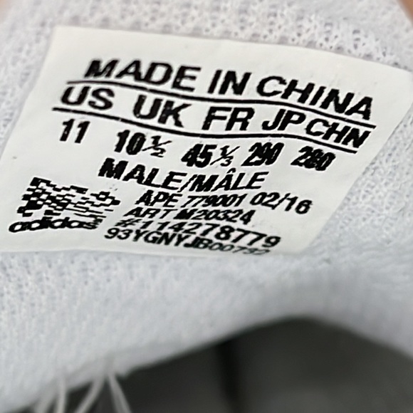 Adidas Stan Smith White Green Sneakers Men’s size 11 - Picture 9 of 9